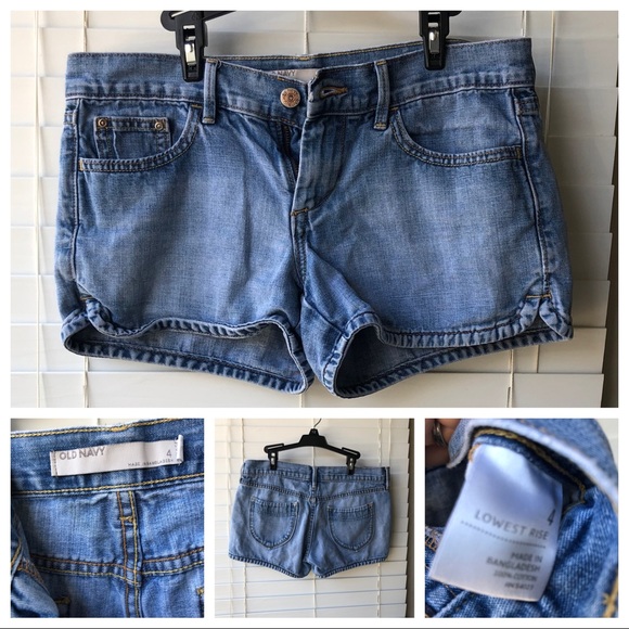 Old Navy Pants - Old Navy Denim Shorts- low rise - size 4